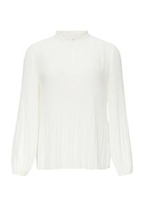 Блузка-рубашка, воротник стойка, женская S.Oliver BLACK LABEL, белый