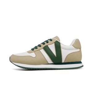 Низкие массивные кроссовки мужские VICKI BROWN, Khaki Green