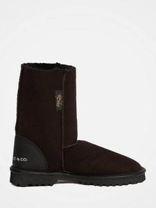 Мужские короткие ботинки Aqualamb из овчины Celtic & Co., Darkest Brown