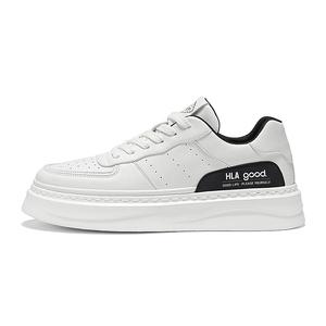 HLA Кроссовки для скейтбординга мужские, низкие, цвет белый, черный, белый, абрикосовый