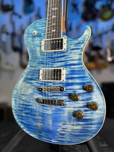 Электрогитара PRS McCarty SC56 Singlecut к 40-летию - Faded Blue Jean с футляром PRS, обработана на Plek! 258