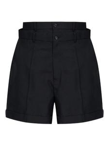 Многослойные шорты Noir Kei Ninomiya, черный