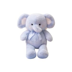 Милый плюшевый медвежонок-ангел со слоном, высота 35см/45см PUDOWRABBIT