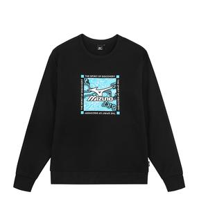 Унисекс свитшот Mizuno, черный