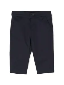 Зауженные брюки с вышивкой ETRO KIDS, синий