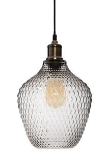 Стеклянный потолочный светильник OMAHA, 25 см, прозрачный цвет - Atmosp Atmosphera