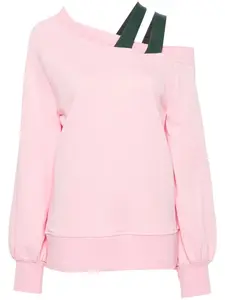 Толстовка Sonia с приспущенными плечами Ioana Ciolacu, розовый