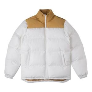 Куртка colorblock down jacket 'white tan' Converse, белый