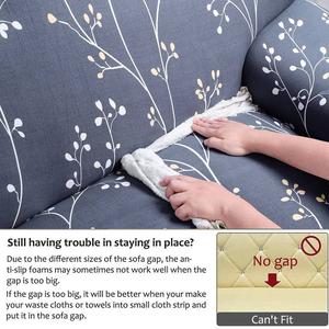 Чехол для дивана с принтом, эластичный чехол для дивана, чехлы для дивана с одной наволочкой PiccoCasa, мультиколор