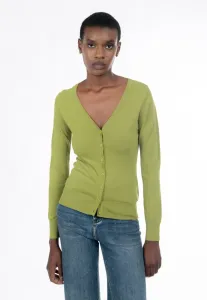 Кардиган basic line с v-образным вырезом Influencer, Cactus