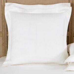 Декоративная наволочка Frette Luxury Reed Euro, 65x65, молочный