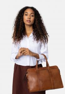 Сумка-шоппер RE:DESIGNED MUMI SMALL, Walnut/Dark Brown