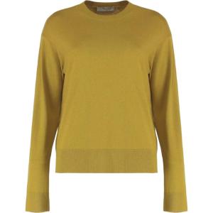 'S MAX MARA Свитер женский Ginger Yellow с круглым вырезом Moderate Others