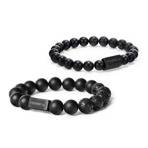 FOUNDIN Белый бирюзовый браслет унисекс