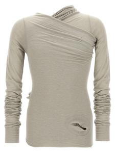 Футболка 'Hollywood Banana' Rick Owens, серый