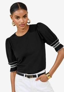 Футболка с принтом REGULAR FIT Lipsy, черный