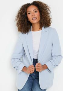 Короткое пальто STRIPE SEERSUCKER M&Co, светло-голубой