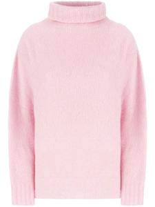 Свитер с высоким воротом Lardini, розовый