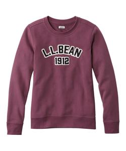 Толстовка L.L. Bean 1912 с круглым вырезом и логотипом, стандартный американский крой.