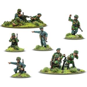 Миниатюра Warlord Games Bolt Action: Italian - Paracadutisti Support Group