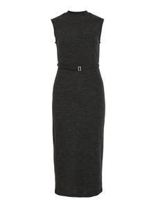 VILA Платье 'VIBITHE' в крапчатом черном цвете