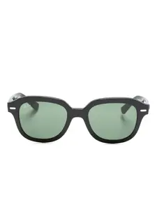 Солнцезащитные очки Erik в круглой оправе Ray-Ban, черный
