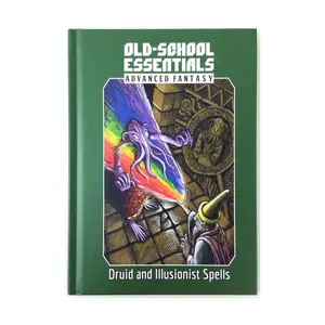 Advanced Fantasy - Druid & Illusionist Spells (2nd Edition), Old-School Essentials, твердый переплет