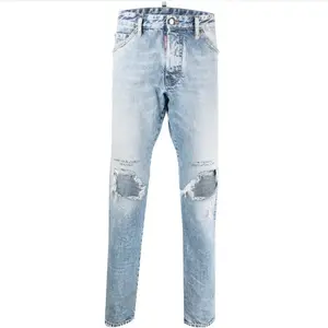 DSQUARED 2 Dsquared2 потертые джинсы прямого кроя