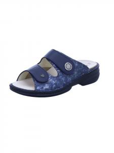 Finn Comfort Туфли на шнуровке синего цвета