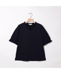 Хлопковая льняная футболка с коротким рукавом