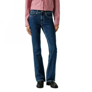 Джинсы Pepe Jeans Bootcut Mid Waist Piper jeans, синий