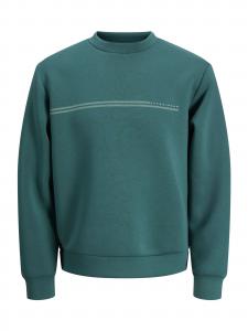 JACK & JONES Свитшот 'JCOFUSION' в цвете Cyan Blue