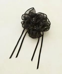 Прозрачная манжета для волос с кантом Discoat, цвет Black