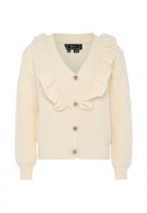 Вязаный кардиган faina, Wool White