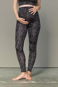 HEY HONEY Леггинсы для беременных Samadhi Black со специальным поясом для беременных