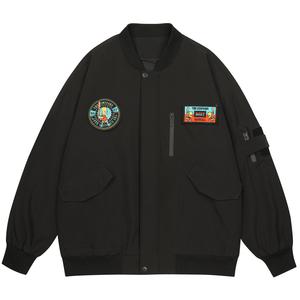 The Simpsons Куртка унисекс «Симпсоны», Черный (утолщенный)