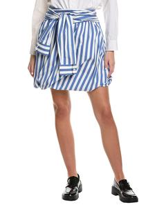 3.1 Юбка-пузырь Phillip Lim 3.1 Phillip Lim, синий