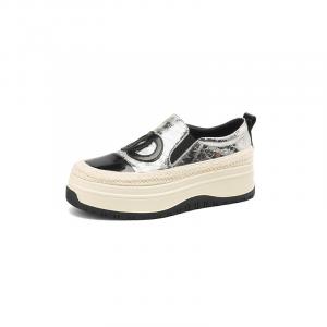 Туфли женские повседневные Women's Casual Shoes Women's Aiqinisha, цвет Gunmetal