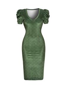 Платье JIORO EMERALD, зеленый