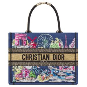 DIOR Сумка-шоппер из хлопковой ткани