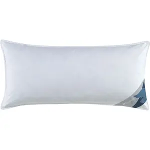 Подушка с тремя камерами GRÖNLAND Made in Green Наполнение: наружная камера 90% пух, 10% перо, внутренняя камера 100% перо, 1 шт. высококачественный продукт из пуха, сертифицированный Made in Green Haeussling, белый