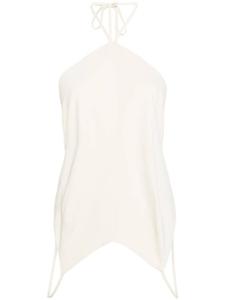 Viktor & Rolf креповый топ Upside-down, нейтральный цвет