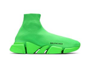 Кроссовки Balenciaga Speed 2.0 Sneaker 'Fluo Green', зеленый