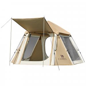 CAMEL Палатка для кемпинга, путешествий и гор 150D Silver Coated Oxford Press Pop up автоматическая для взрослых