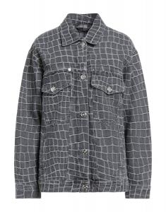 Джинсовая куртка Versace, серый