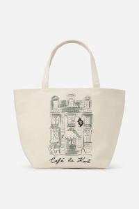 Двусторонняя сумка Karl Lagerfeld, бежевый