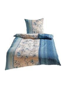 Постельное белье Traumschlaf Fiori blau, синий