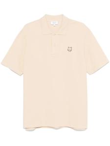 Футболка-поло с нашивкой на голову Bold Fox Maison Kitsuné, нейтральный
