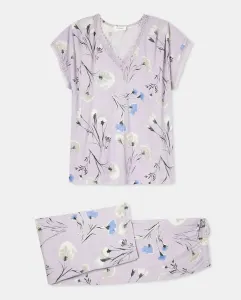 Женская пижама с V-образным вырезом Énfasis, фиолетовый