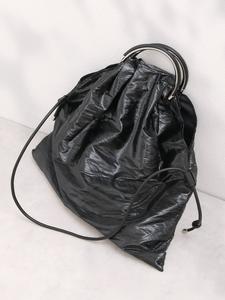 Сумка-тоут Cachecache / Combination с золотой ручкой, двухсторонняя.